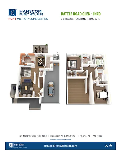 Floor plan Battle Road Glen JNCO 3BR