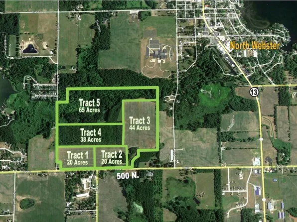 E 500 N, North Webster, IN 46555