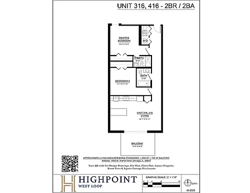 Floor plan 416