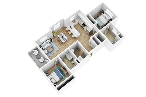 Floor plan B4