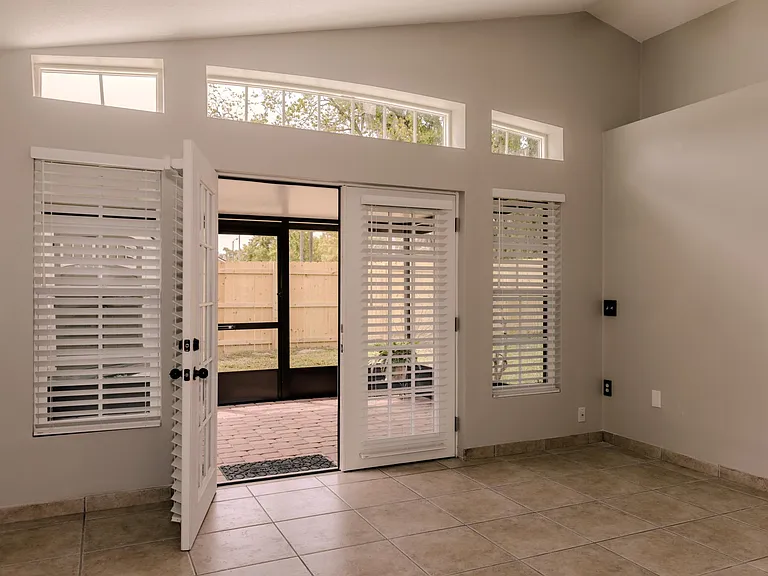 French Doors to Patio