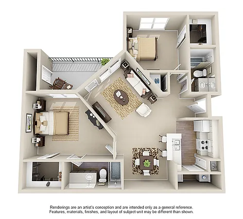 Floor plan Chestnut Signature