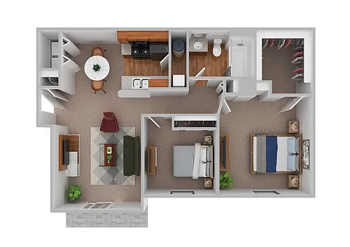 Floor plan Landing