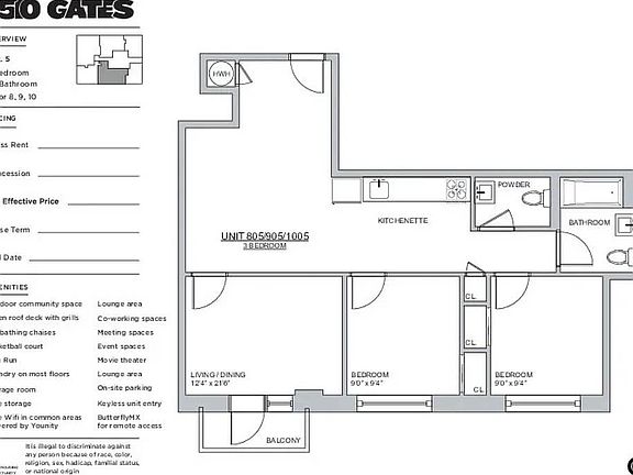 2nd image of 1510 Gates Ave #1005