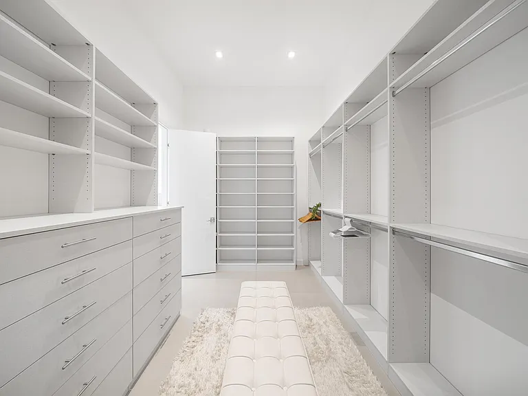 Primary closet space