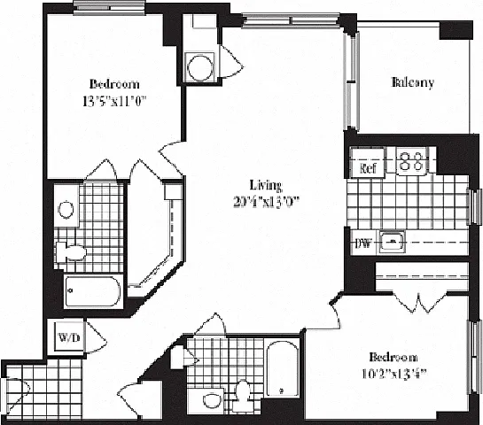 Floor plan The Deerfield