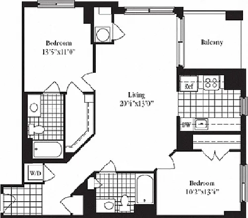 Floor plan The Deerfield