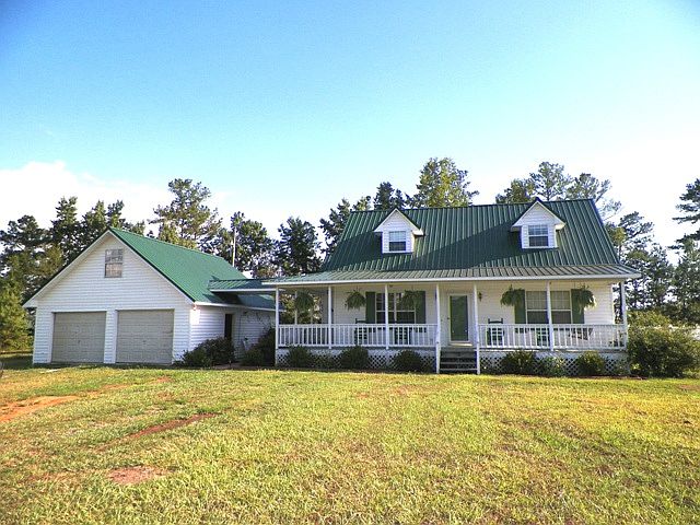 FRONT VIEW WITH GARAGE