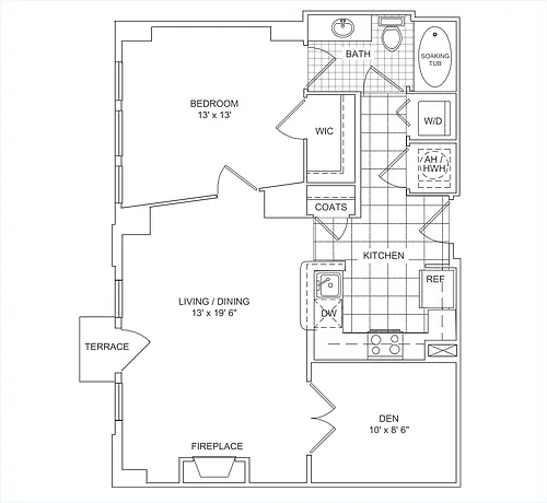 Floor plan Belmont III