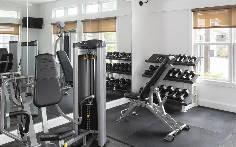24-hour athletic center free weights