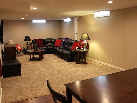 Basement living area 