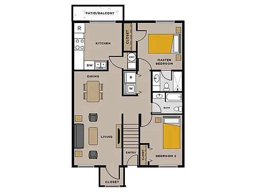 Floor plan 2A