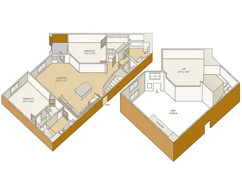 Floor plan B13L