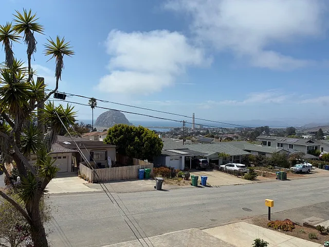 View from the top of the stairs