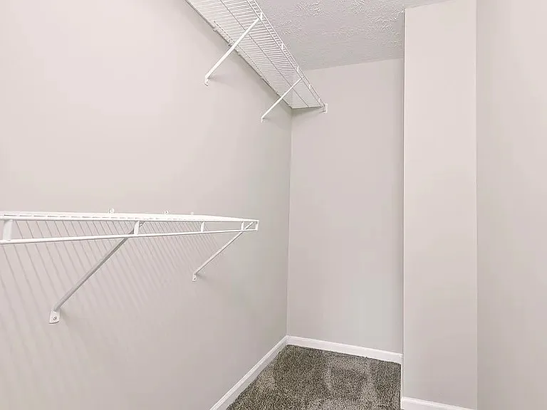 Large walk-in closets throughout