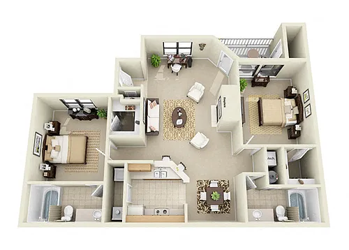 Floor plan The Aspen