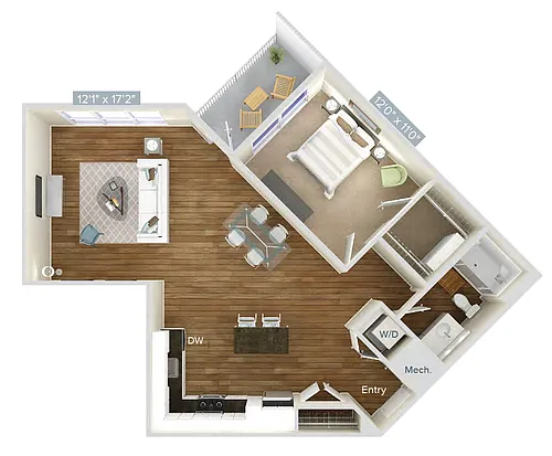 Floor plan A10-953
