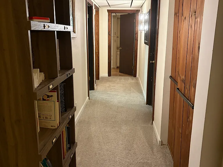Basement hallway