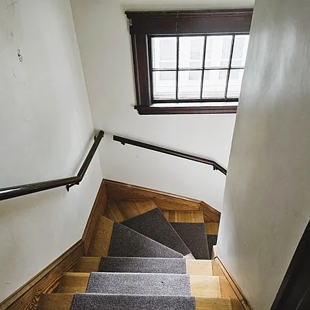 Front entrance staircase