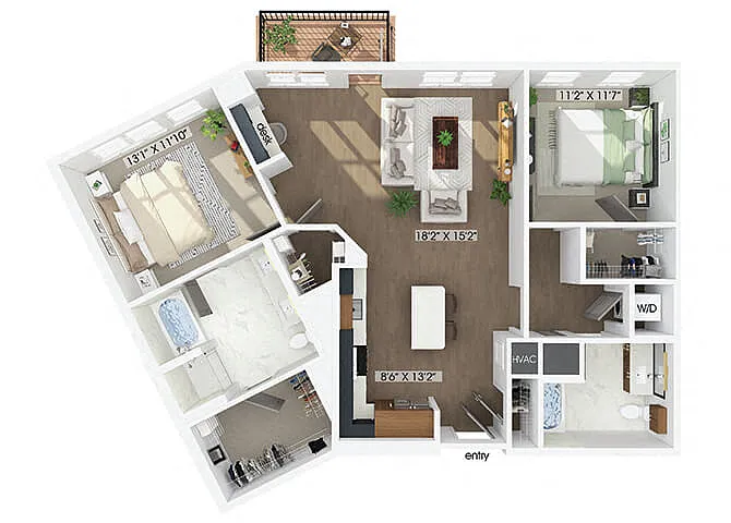 Floor plan B4