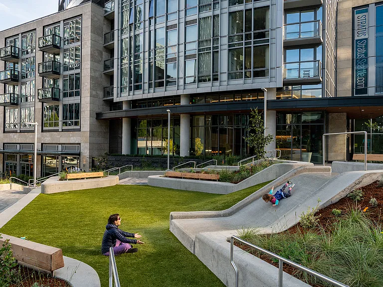Urban Triangle Park offers fun for all ages