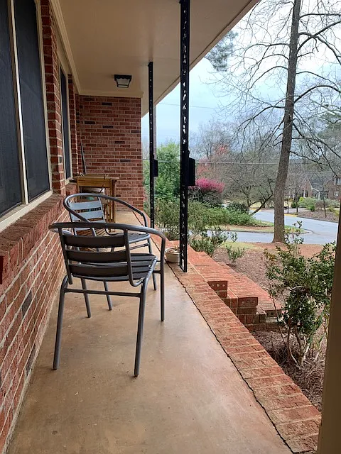 Covered Front Entry
