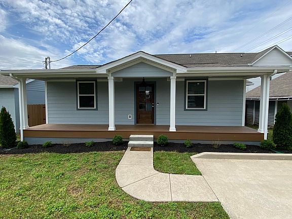 Front Porch, new landscaping and off street parking