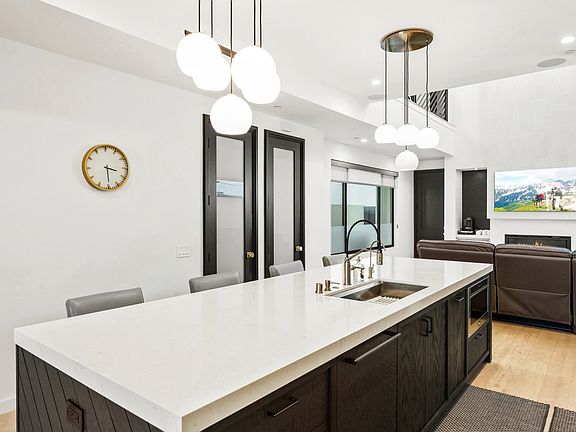 Kitchen to family room