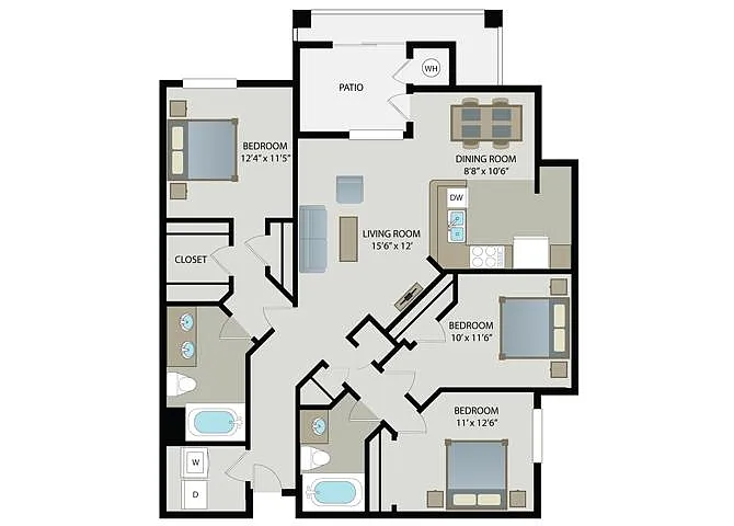 Floor plan Santa Monica