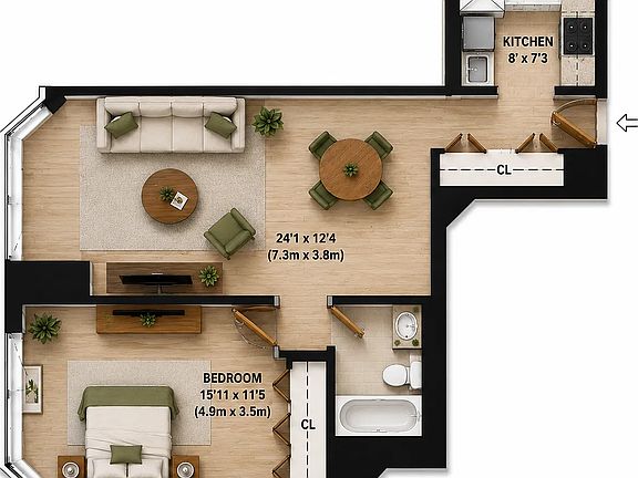 2nd image of 630 1st Ave APT 25A