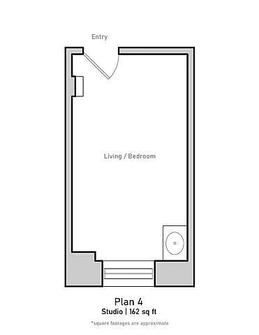 Floor plan Efficiency - Plan 4