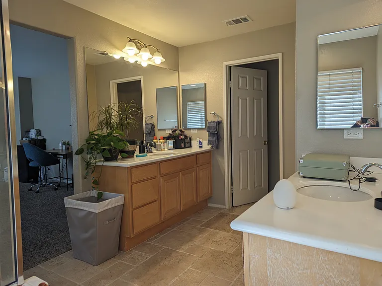 Master bathroom