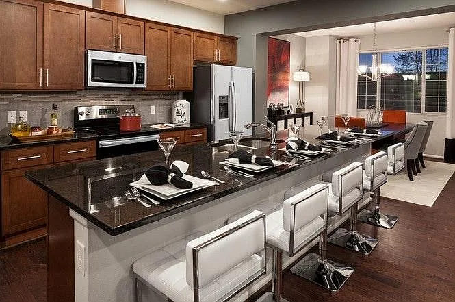 2nd Floor - Kitchen (model home furnished)