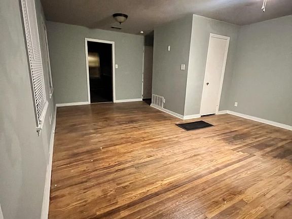 living room and dining