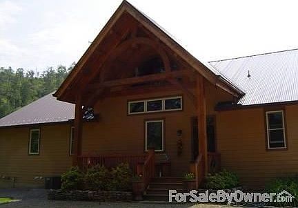 rear view and entrance