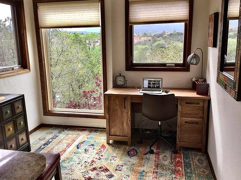 When you need a break from the desk work, just look out the window!