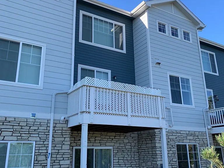 Back Deck and walkout basement