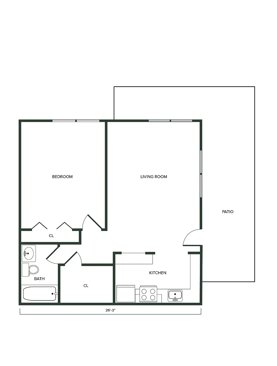 Floor plan A1
