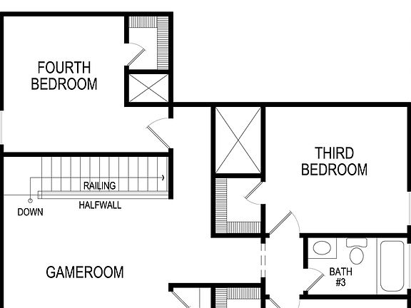 Reagan F Second Floor Plan