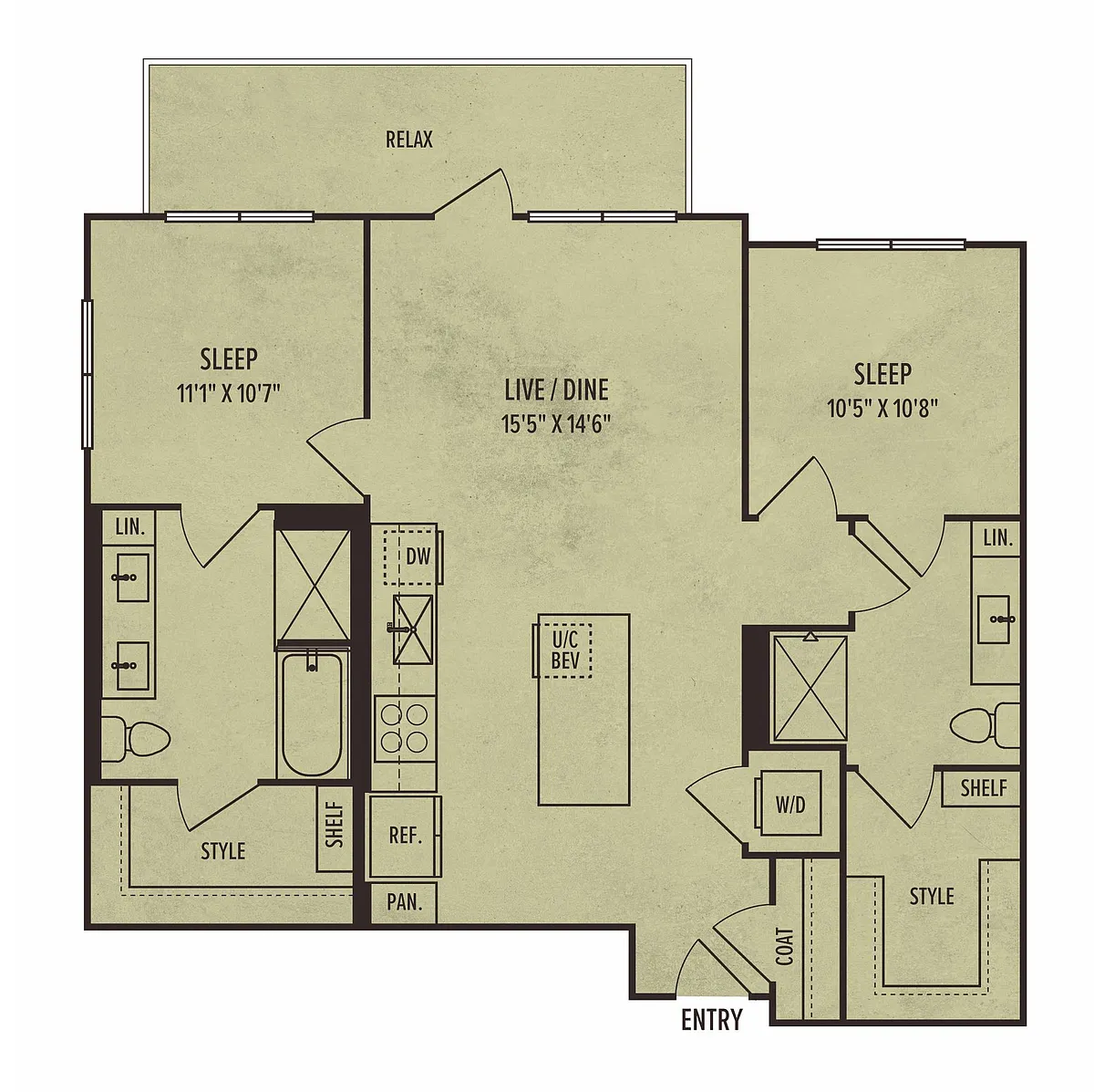 Floor plan 2F