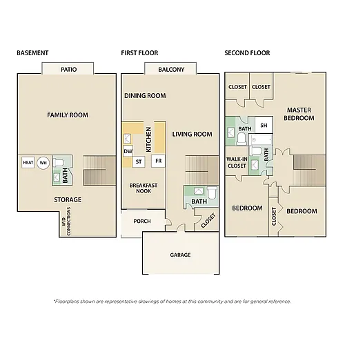 Floor plan 3 Bedroom TH G