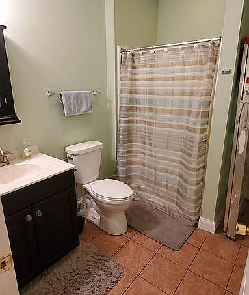 Basement bathroom 