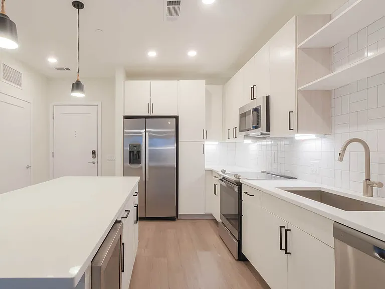 Kitchen with Stainless Steel Appliances