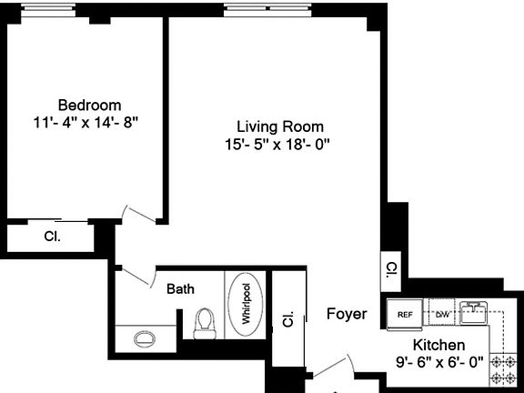 2nd image of 43 W 61st St APT 14C