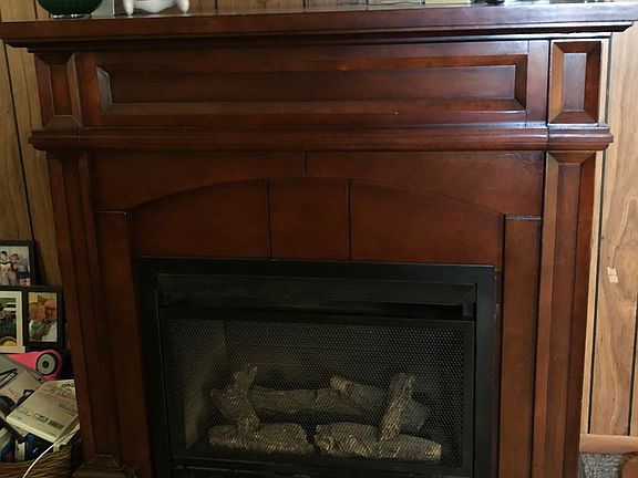 Fireplace in Family Room