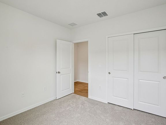 The Secondary Bedroom of the Everglade Floorplan.