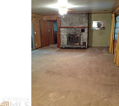 Great Room Stone Fireplace