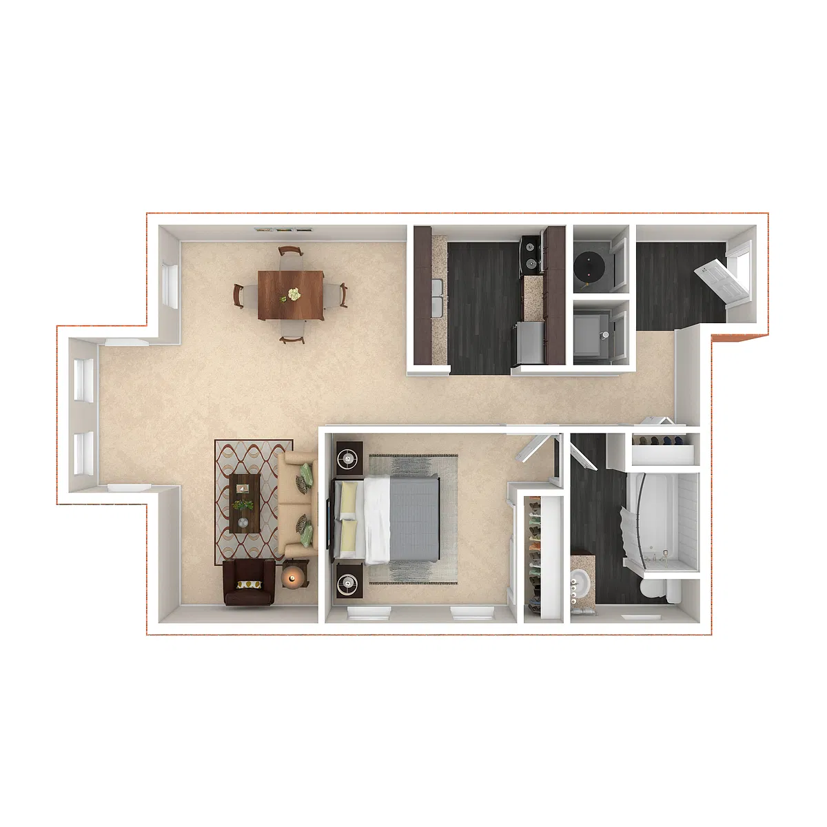 Floor plan A28 Spink