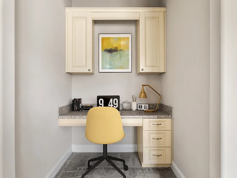 Select apartments have space for an office