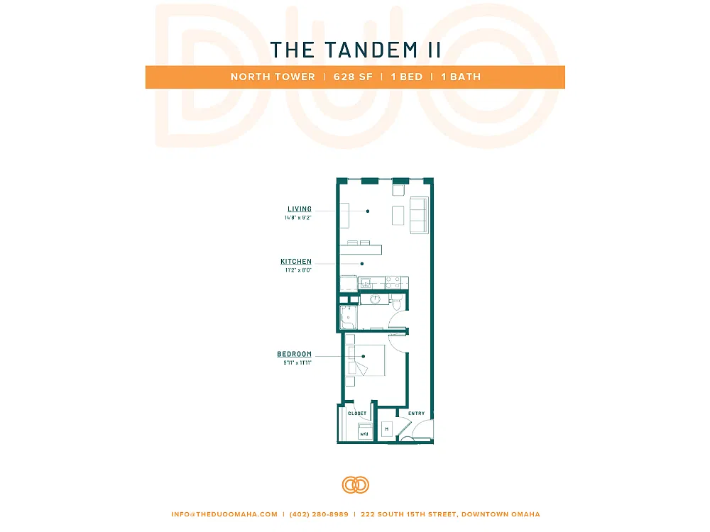 Floor plan The Tandem II
